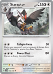 Staraptor 150/198 from Pokemon TCG Scarlet & Violet