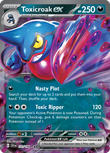 Toxicroak ex 131/198 from Pokemon TCG Scarlet & Violet