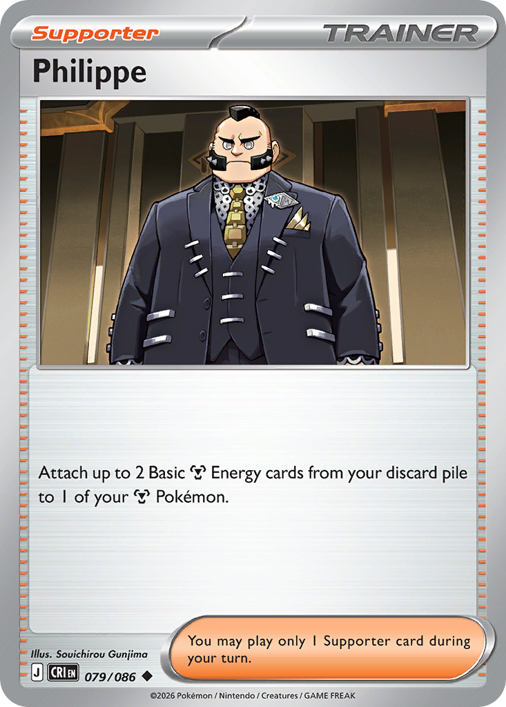 Philippe 079/086 from Pokemon TCG Chaos Rising
