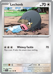 Lechonk 156/198 from Pokemon TCG Scarlet & Violet