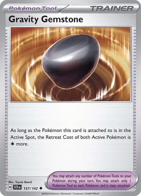 Gravity Gemstone 137/142 from Pokemon TCG Stellar Crown