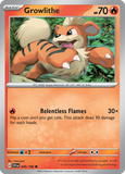 Growlithe 030/198 from Pokemon TCG Scarlet & Violet