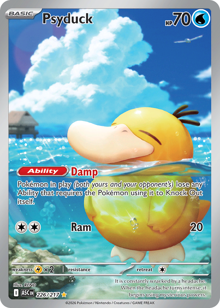 Psyduck 226/217 from Pokemon TCG Ascended Heroes