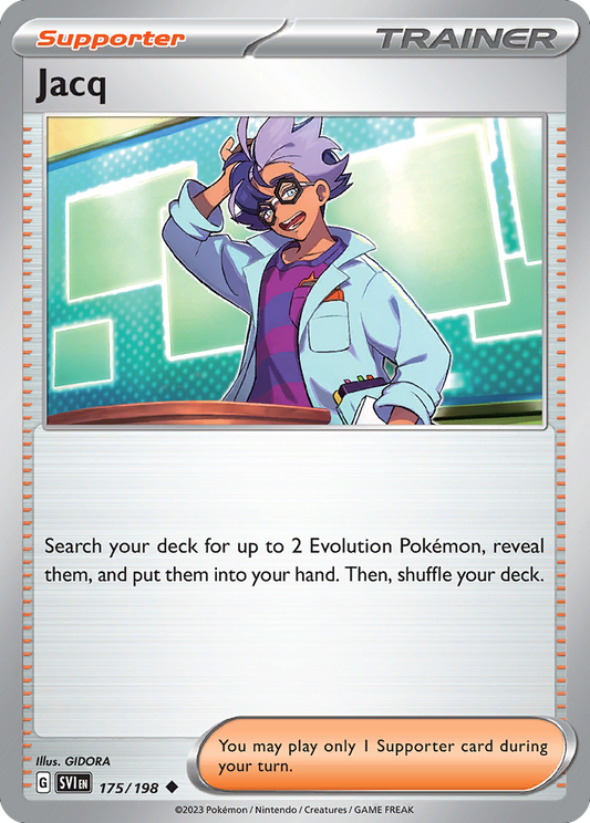 Jacq 175/198 from Pokemon TCG Scarlet & Violet