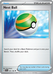 Nest Ball 181/198 from Pokemon TCG Scarlet & Violet