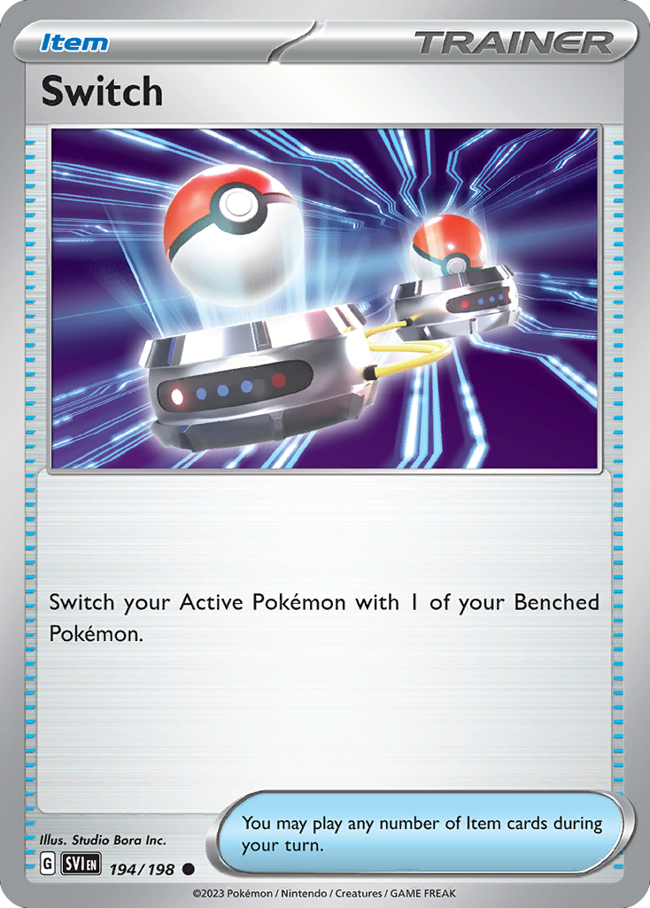 Switch 194/198 from Pokemon TCG Scarlet & Violet