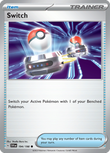 Switch 194/198 from Pokemon TCG Scarlet & Violet