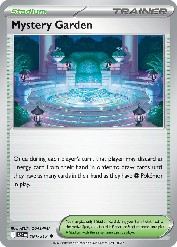 Mystery Garden 194/217 from Pokemon TCG Ascended Heroes