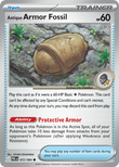 Antique Armor Fossil 072/084 from Pokemon TCG Pitch Black