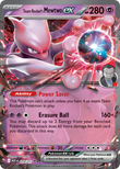 Team Rocket's Mewtwo ex 079/217 from Pokemon TCG Ascended Heroes