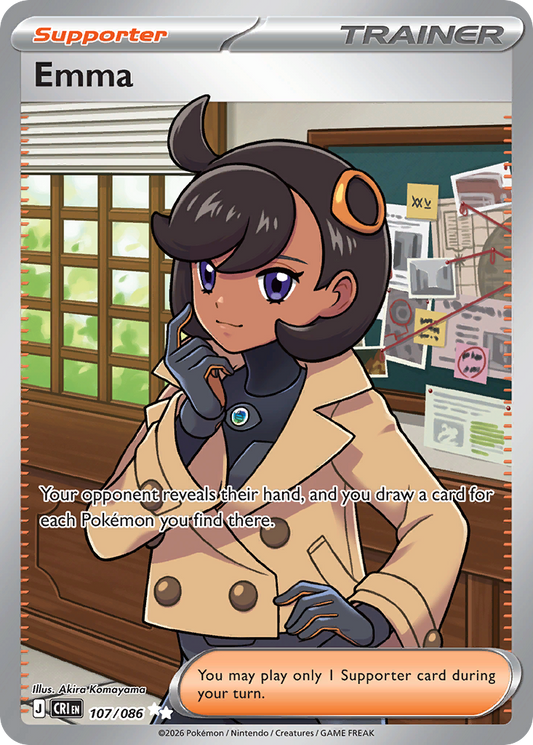 Emma 107/086 from Pokemon TCG Chaos Rising