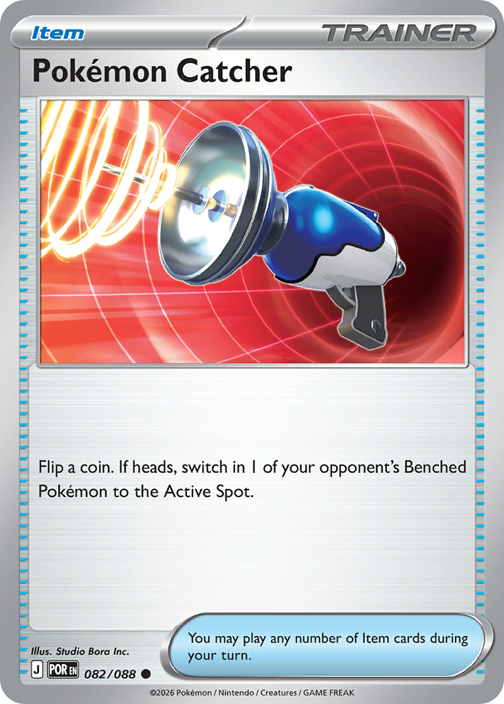 Pokémon Catcher 082/088 from Pokemon TCG Perfect Order
