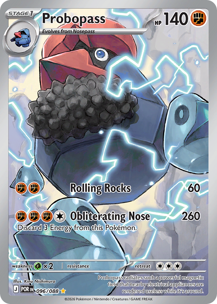 Probopass 096/088 from Pokemon TCG Perfect Order