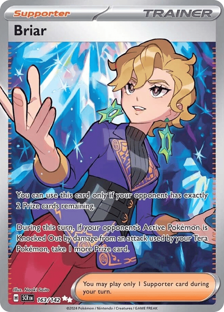 Briar 163/142 from Pokemon TCG Stellar Crown