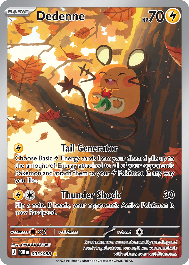 Dedenne 093/088 from Pokemon TCG Perfect Order