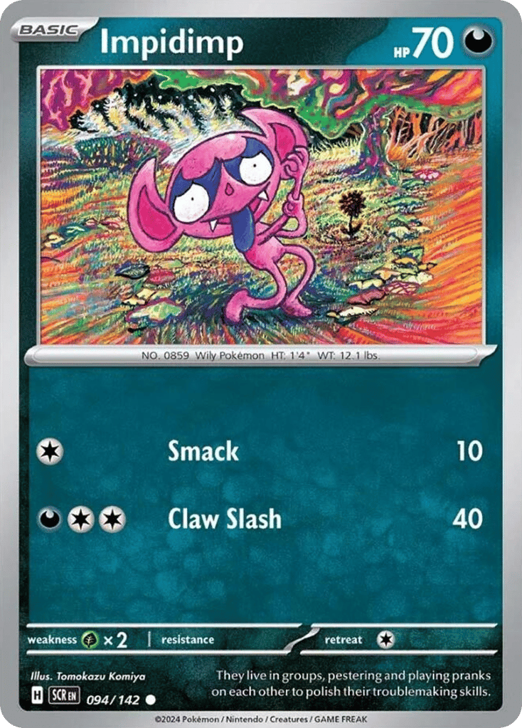 Impidimp 094/142 from Pokemon TCG Stellar Crown