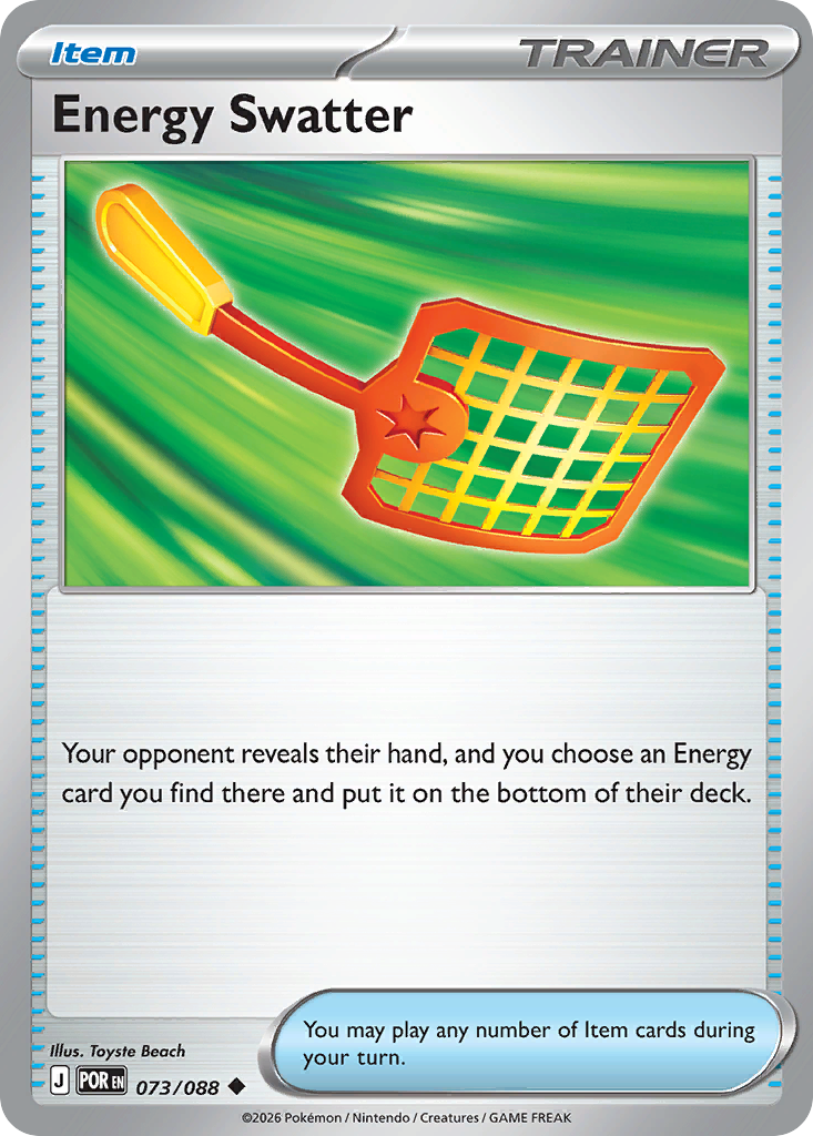 Energy Swatter 073/088 from Pokemon TCG Perfect Order