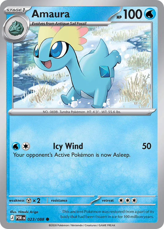 Amaura 023/088 from Pokemon TCG Perfect Order