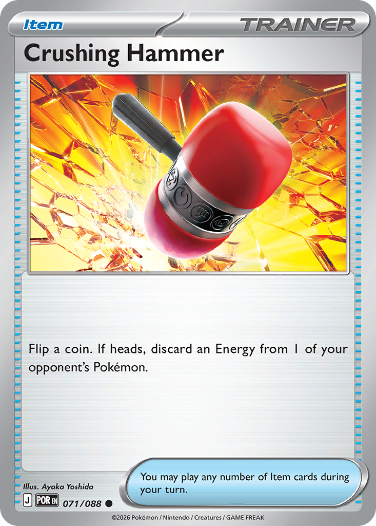 Crushing Hammer 071/088 from Pokemon TCG Perfect Order