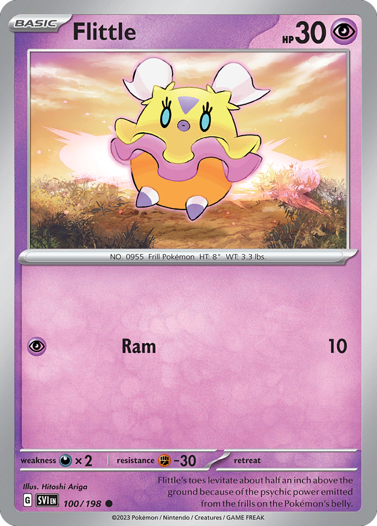 Flittle 100/198 from Pokemon TCG Scarlet & Violet