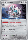 Klinklang 101/142 from Pokemon TCG Stellar Crown