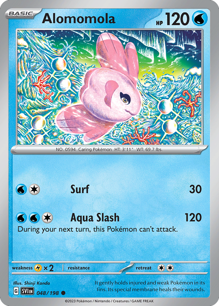 Alomomola 048/198 from Pokemon TCG Scarlet & Violet