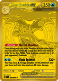 Mega Greninja ex 122/086 from Pokemon TCG Chaos Rising