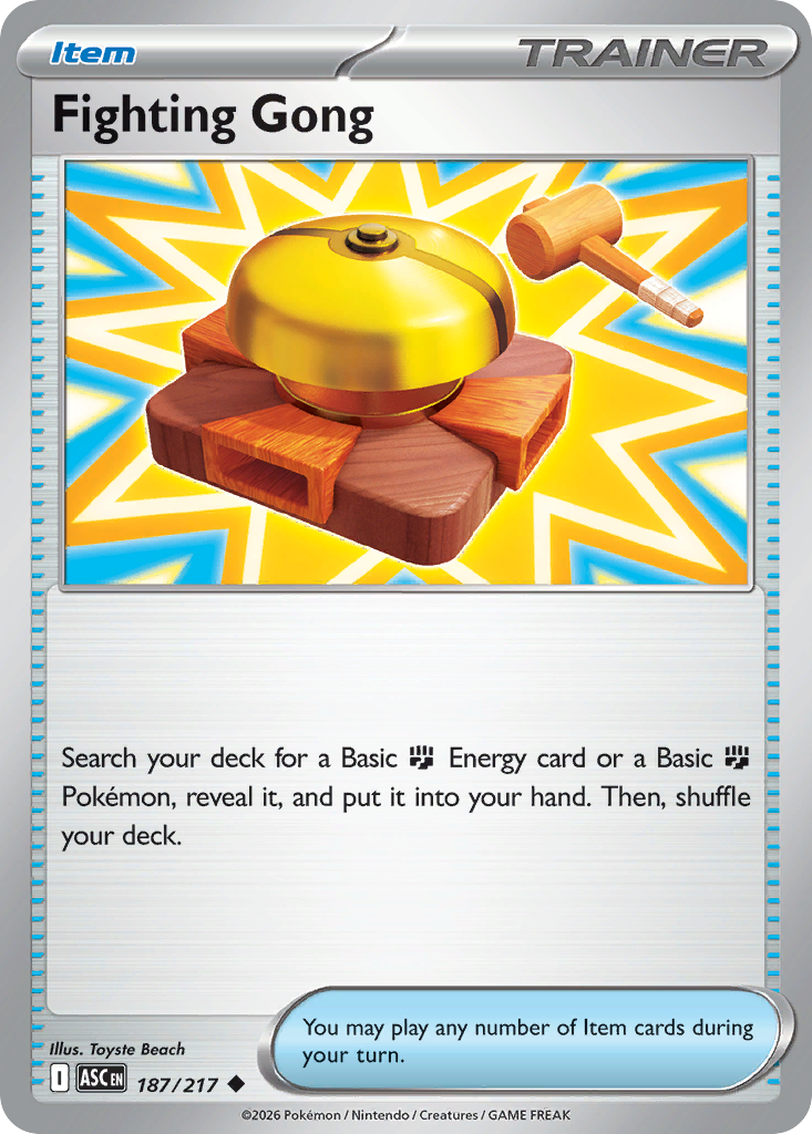 Fighting Gong 187/217 from Pokemon TCG Ascended Heroes