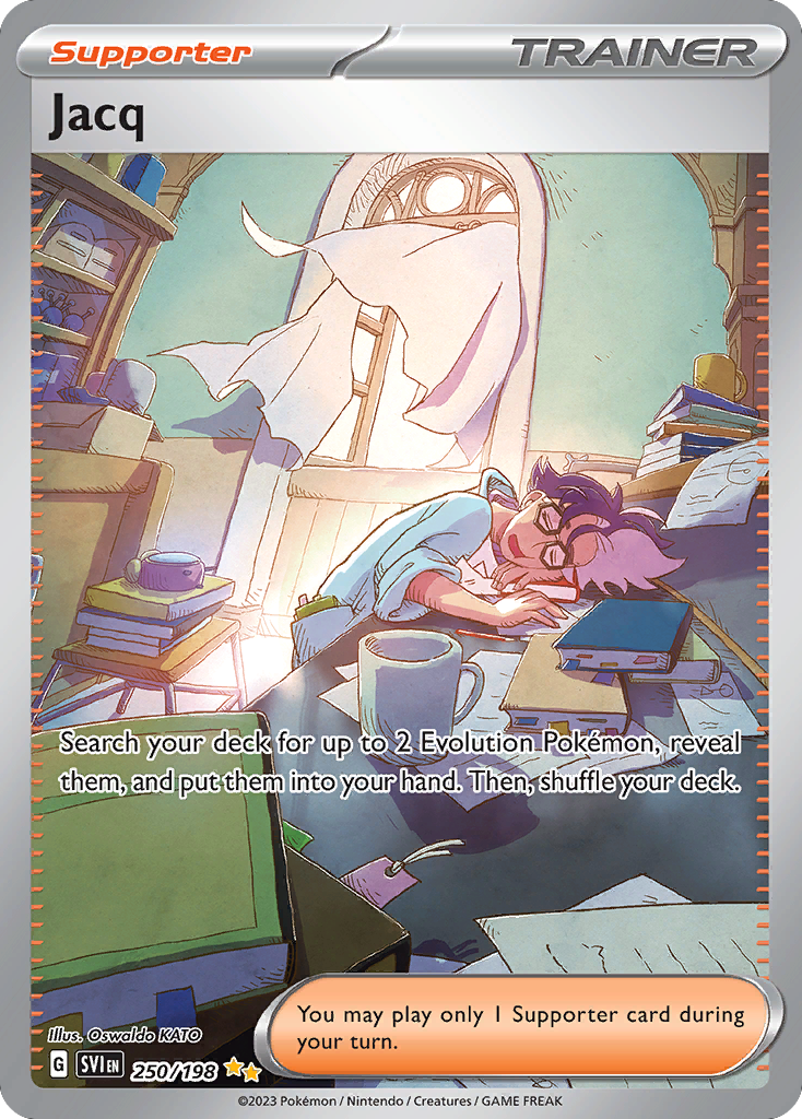 Jacq 250/198 from Pokemon TCG Scarlet & Violet