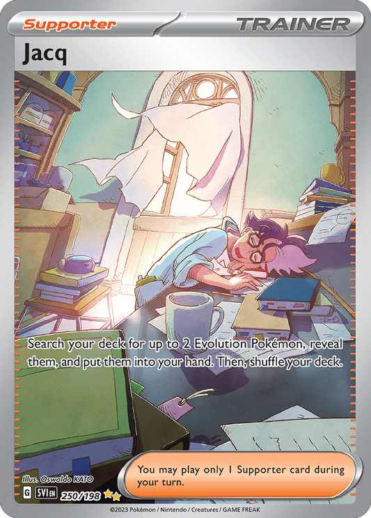 Jacq 250/198 from Pokemon TCG Scarlet & Violet