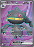 Banette ex 229/198 from Pokemon TCG Scarlet & Violet