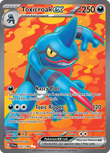 Toxicroak ex 232/198 from Pokemon TCG Scarlet & Violet