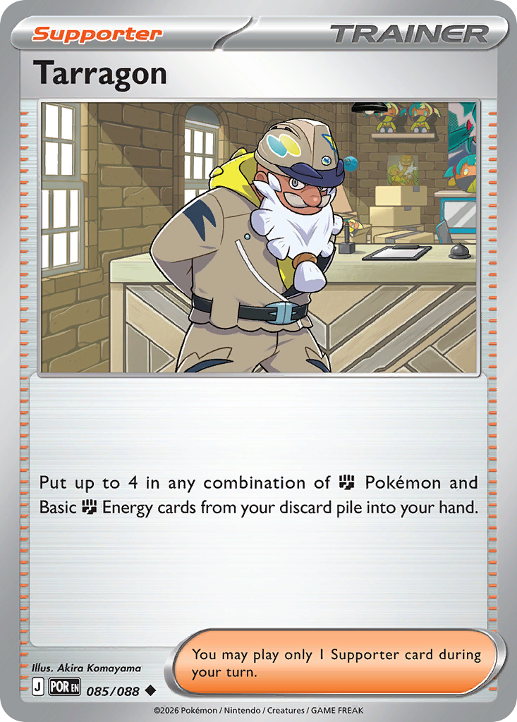 Tarragon 085/088 from Pokemon TCG Perfect Order