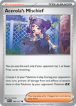 Acerola's Mischief 180/217 from Pokemon TCG Ascended Heroes