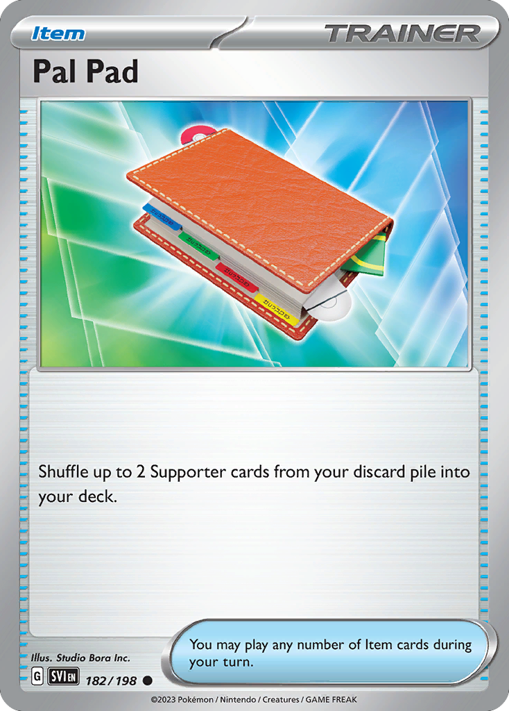 Pal Pad 182/198 from Pokemon TCG Scarlet & Violet