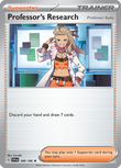 Professor's Research (Professor Sada) 189/198 from Pokemon TCG Scarlet & Violet