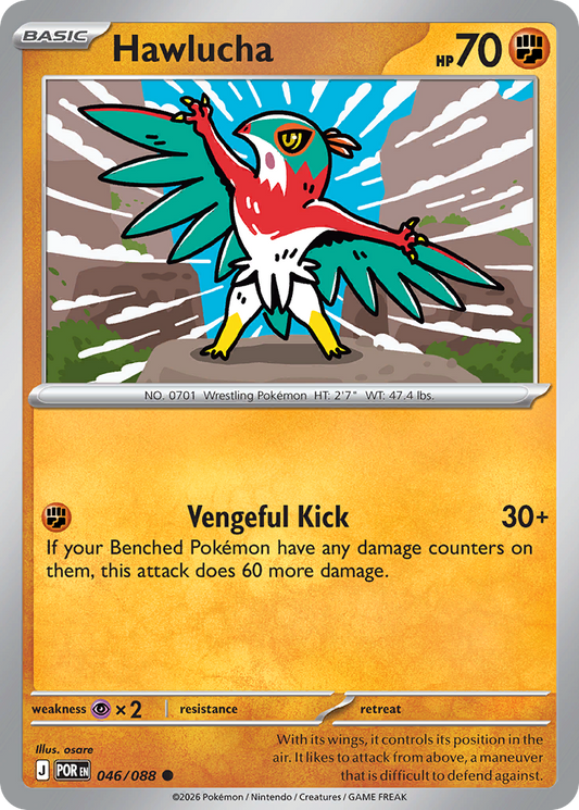 Hawlucha 046/088 from Pokemon TCG Perfect Order