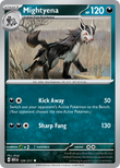 Mightyena 129/217 from Pokemon TCG Ascended Heroes