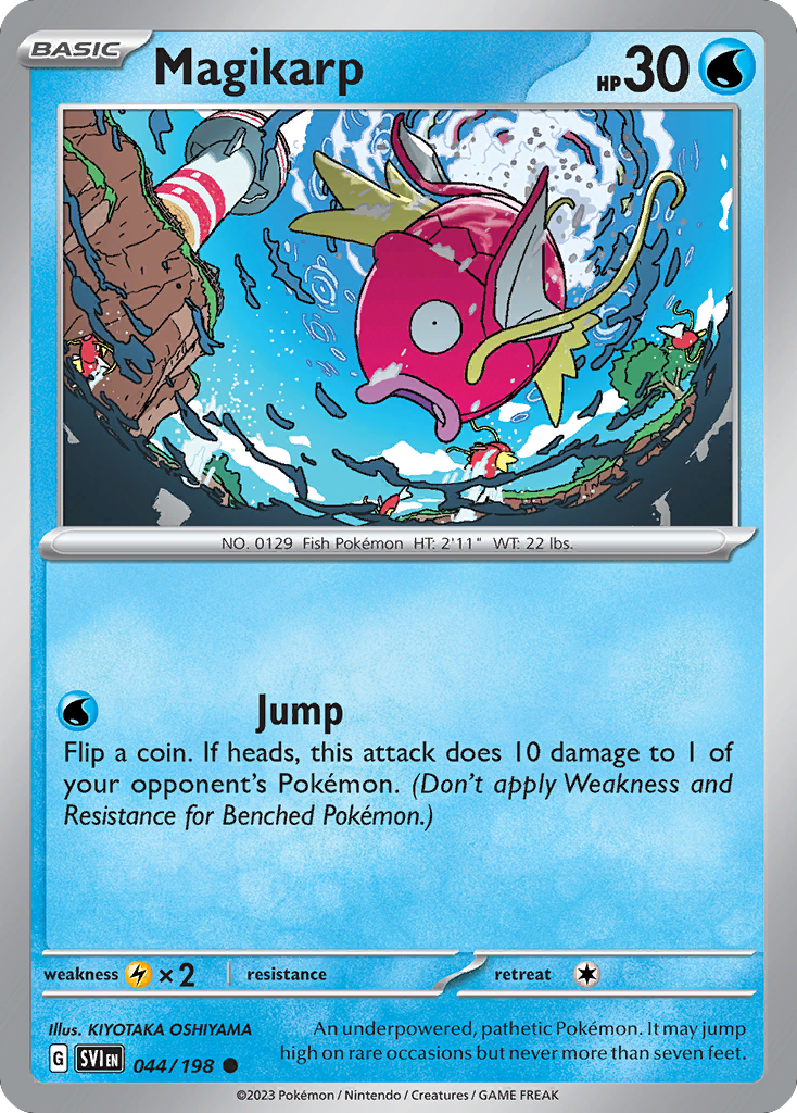 Magikarp 044/198 from Pokemon TCG Scarlet & Violet