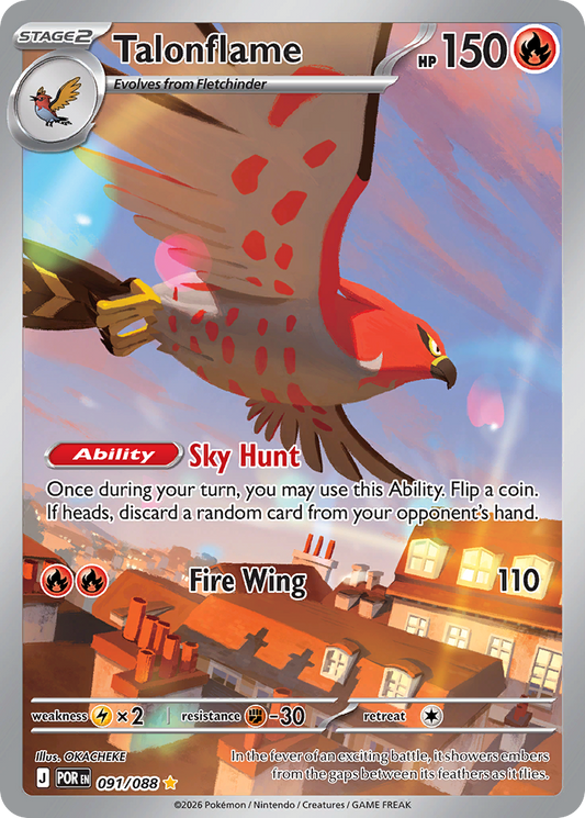 Talonflame 091/088 from Pokemon TCG Perfect Order