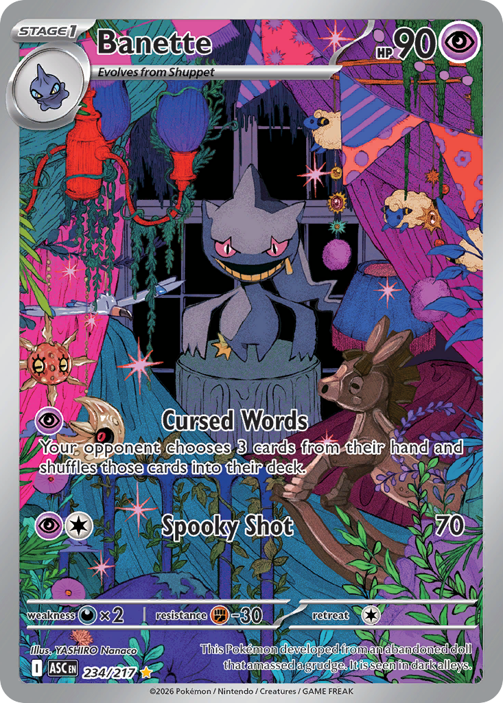 Banette 234/217 from Pokemon TCG Ascended Heroes