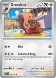 Greedent 152/198 from Pokemon TCG Scarlet & Violet