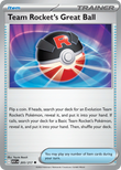 Team Rocket's Great Ball 205/217 from Pokemon TCG Ascended Heroes