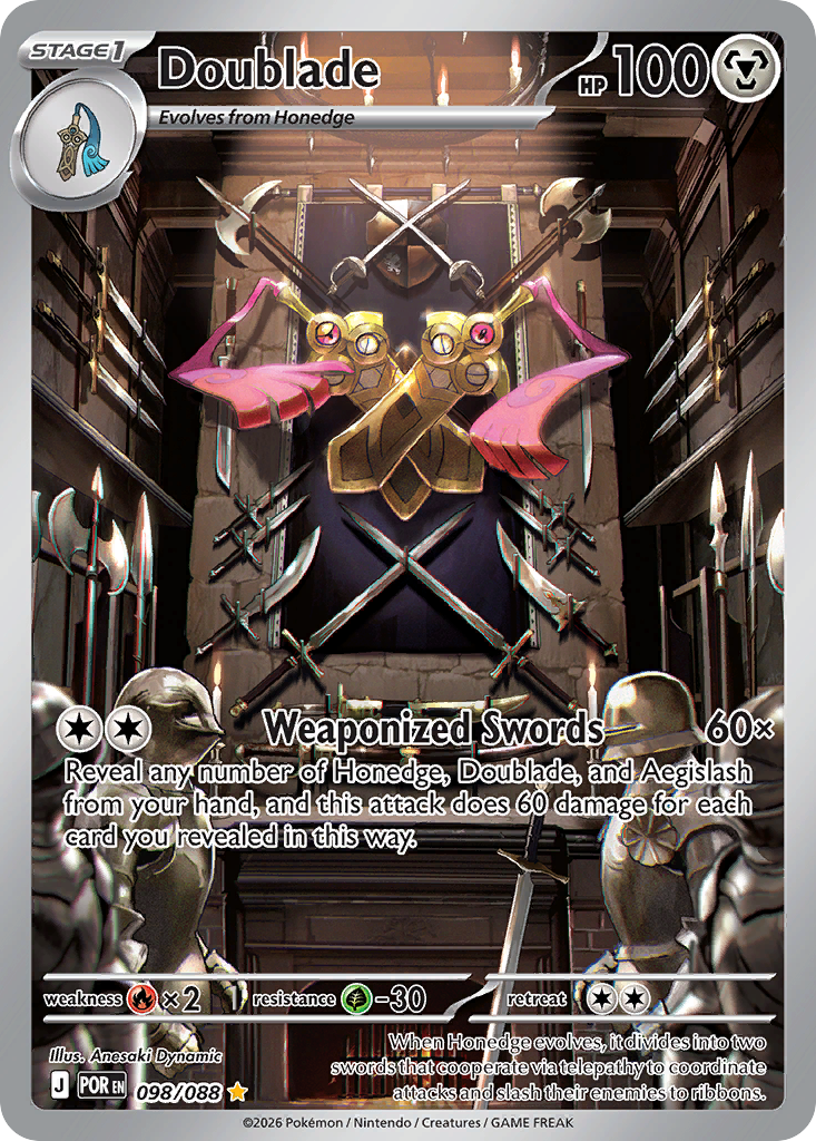 Doublade 098/088 from Pokemon TCG Perfect Order