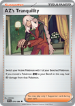 AZ's Tranquility 076/086 from Pokemon TCG Chaos Rising