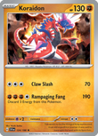 Koraidon 124/198 from Pokemon TCG Scarlet & Violet