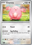 Chansey 144/198 from Pokemon TCG Scarlet & Violet