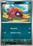 Maschiff 135/198 from Pokemon TCG Scarlet & Violet