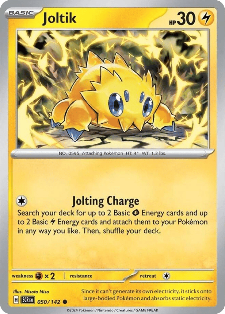 Joltik 050/142 from Pokemon TCG Stellar Crown