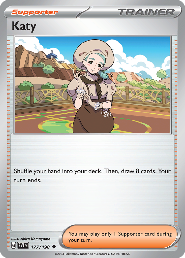 Katy 177/198 from Pokemon TCG Scarlet & Violet